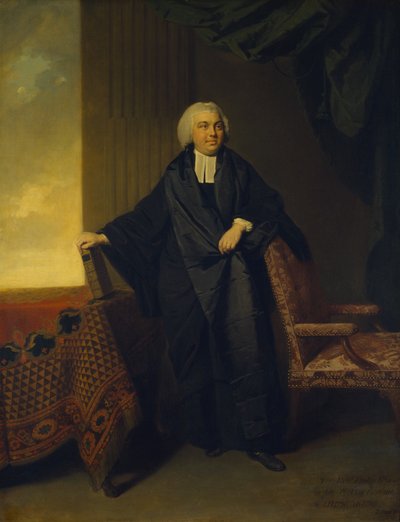 Porträtt av pastor Philip Cocks av Johann Zoffany