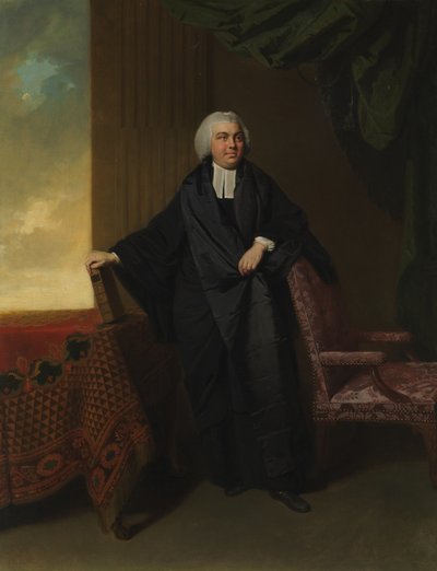 Pastor Philip Cocks 1735-1797, sent 1760-tal. av Johan Joseph Zoffany