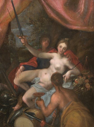 Personifiering av Pax av Johann or Hans von Aachen