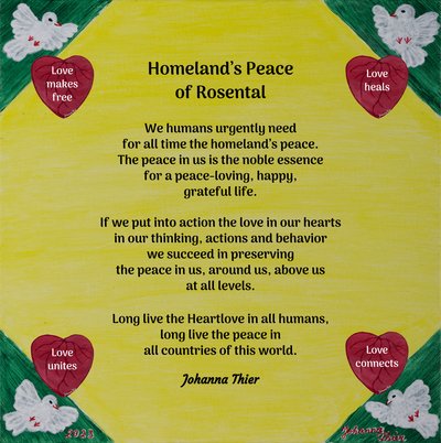 Homeland´s fred i Rosental av Johanna Thier