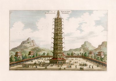 Porslinstornet av Johannes (after) Nieuhof
