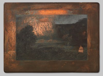 Landskap med fårhjord av Johannes Arnoldus Boland (signed by artist)