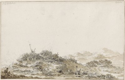 dynlandskap av Johannes Christiaan Schotel