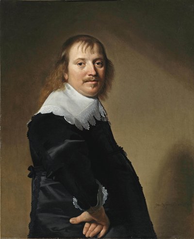 Porträtt av en man av Johannes Cornelisz Verspronck
