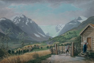 Boeyum glaciär, Krondalen av Johannes Flintoe