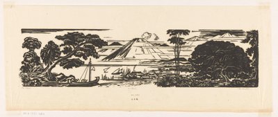 De baai (originaltitel på objekt) av Johannes Frederik Engelbert ten Klooster (signed by artist)
