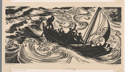 De kaap (originaltitel på objekt) av Johannes Frederik Engelbert ten Klooster (signed by artist)