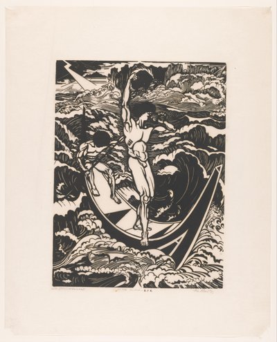 Erövraren (originaltitel på objektet) av Johannes Frederik Engelbert ten Klooster (signed by artist)