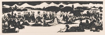 Djokja (originaltitel på objekt) av Johannes Frederik Engelbert ten Klooster (signed by artist)