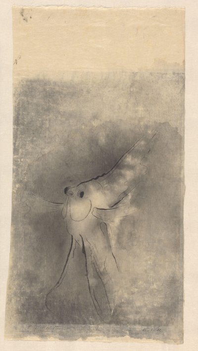 Angelfish av Johannes Frederik Engelbert ten Klooster (signed by artist)