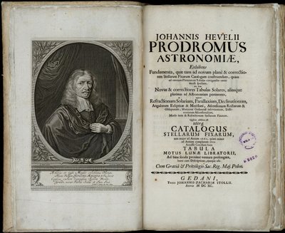 Johannes Hevelius, Astronomis Prodromus, 1690 av Johannes Hevelius