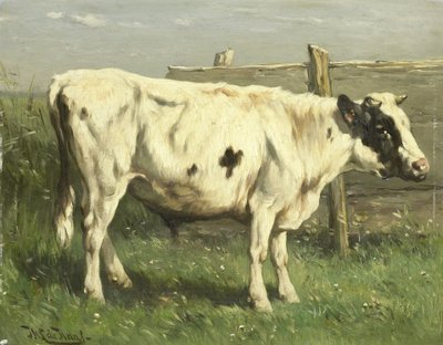 Ung tjur av Johannes Hubertus Leonardus de Haas