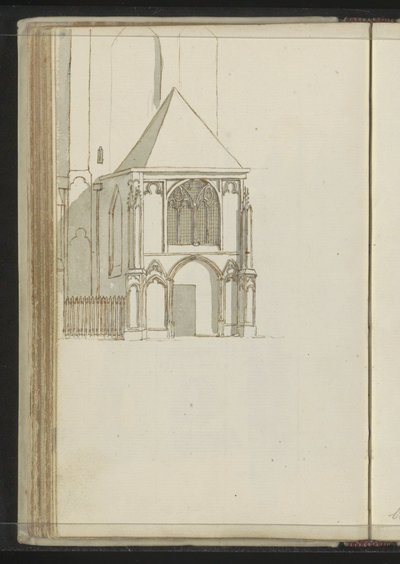 Gamla kyrkan i Delft av Johannes Huibert Prins