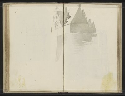 Waterslootse Poort i Delft av Johannes Huibert Prins