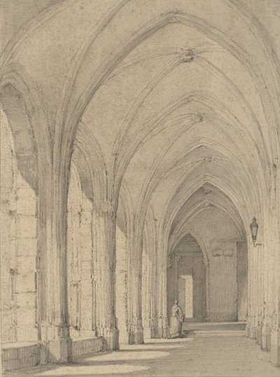 Kloster vid Domkyrkan i Utrecht av Johannes Jelgerhuis