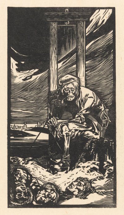 Död vid giljotinen av Johannes Josephus Aarts