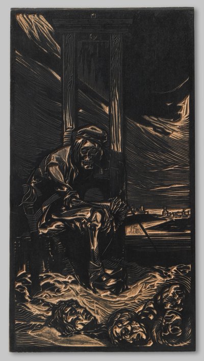 Död vid giljotinen av Johannes Josephus Aarts