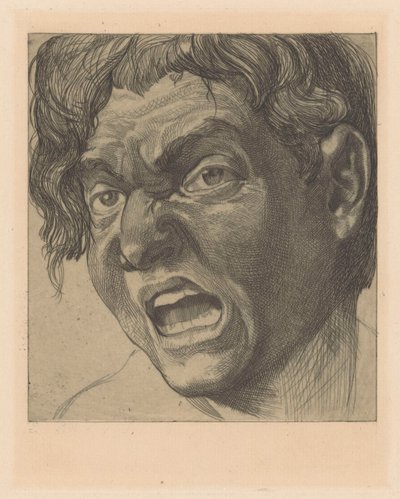 Gapende man av Johannes Josephus Aarts