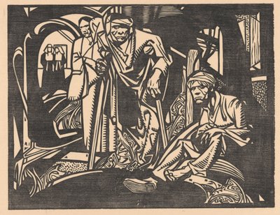 Sårad i en kyrka av Johannes Josephus Aarts