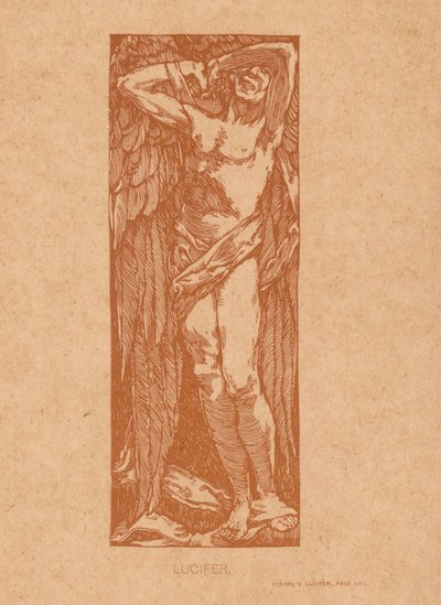 djävulen Lucifer (titel på objekt) av Johannes Josephus Aarts
