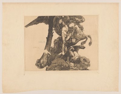 Perseus och sjömonstret av Johannes Josephus Aarts