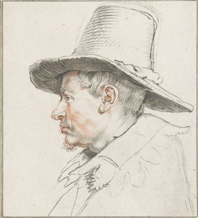 Porträtt av en okänd man av Johannes Kornlein