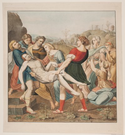 Raphael: Kristi gravläggning av Johannes Senn