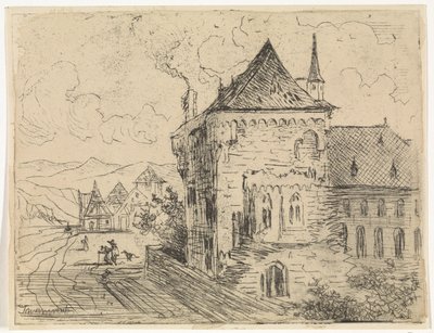 Byggnad i Boppard av Johannes Tavenraat