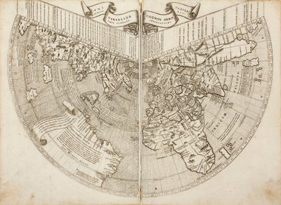 Weltkarte aus Ptolemäus