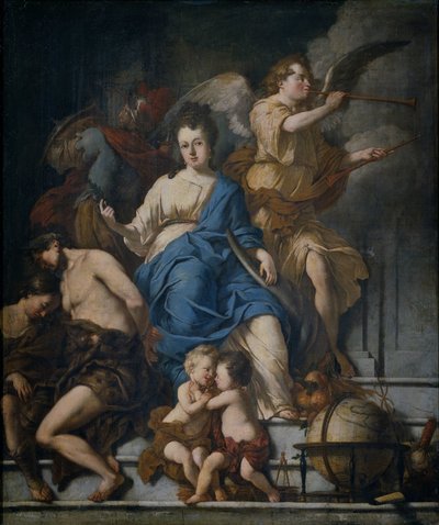 Allegori över fördraget i Ryswick, 1697 av Johannes Voorhout (I)