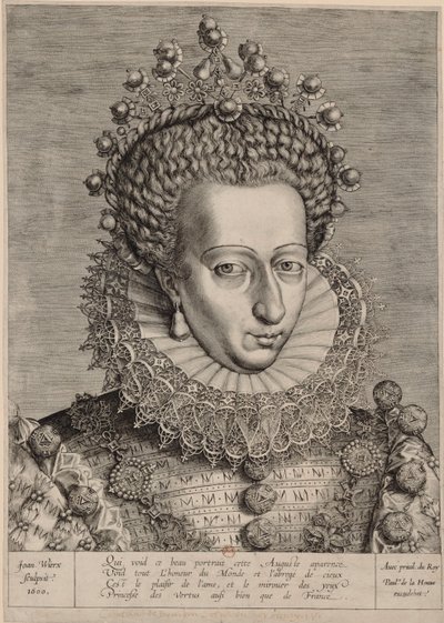 Katarina av Navarra av Johannes Wierix