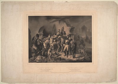 Franska armén i Kreml i Moskva, 1830 av Johannes Woelffle