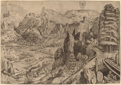 Den ångerfulla Magdalena av Johannes and Lucas van Doetechum after Pieter Bruegel the Elder
