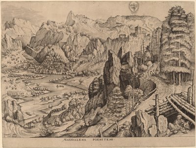 Den ångerfulla Magdalena av Johannes and Lucas van Doetechum after Pieter Bruegel the Elder
