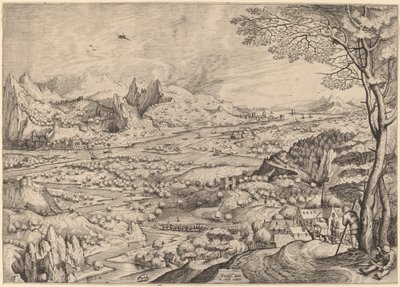 Rustik bekymmer av Johannes and Lucas van Doetechum after Pieter Bruegel the Elder