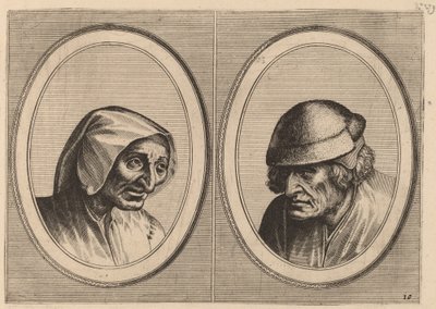 "Visnade Nel" och "Jan Afterlam" av Johannes and Lucas van Doetechum after Pieter Bruegel the Elder