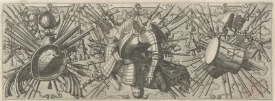 Pommes frites med dubbel fat Panoplia sev armamentarium... (serietitel) av Johannes of Lucas van Doetechum