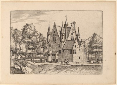 Slott av Johannes van Doetechum, the Elder and Lucas