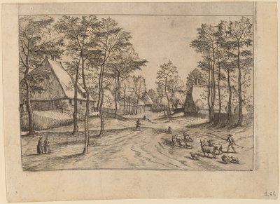 Bygata av Johannes van Doetechum, the Elder and Lucas