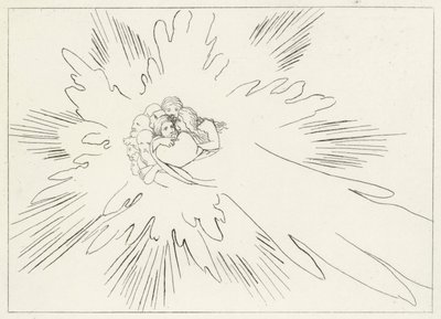 St Peter, Paradise, Canto 24 (gravyr) av John (after) Flaxman