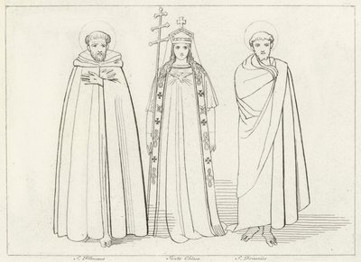 Kyrkan, Paradiset, Canto 11 (gravyr) av John (after) Flaxman