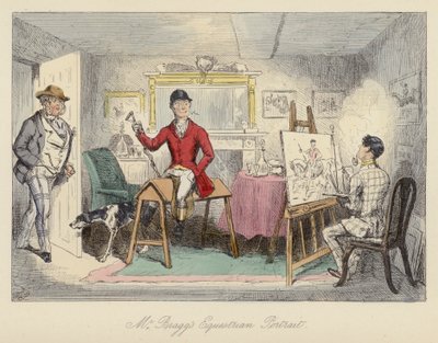 John Leech-illustration för Mr Sponge