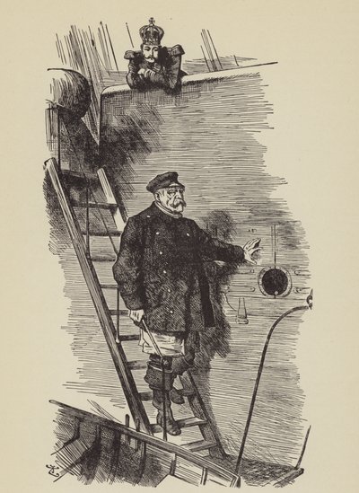Att släppa piloten (s/v foto) av John (after) Tenniel