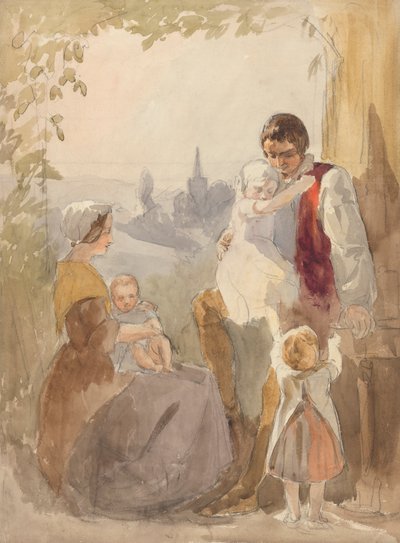 Familjegrupp av John Absolon