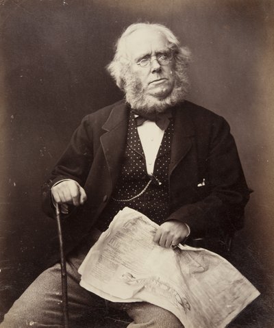 Mr James Playfair, Glasgow, 1855 av John Adamson