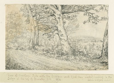 Armitage Park: pennteckning, 1814 av John Allport