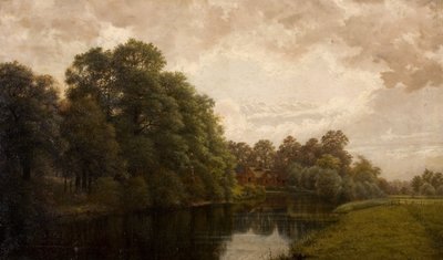 A Peaceful Warwickshire Scene, 1883 av John Anderson