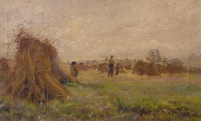 Skördeplats, 1885-99 av John Anderson