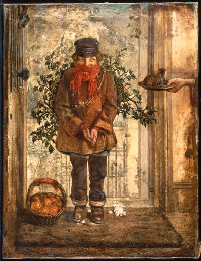 jul (olja på duk) av John Anster Fitzgerald