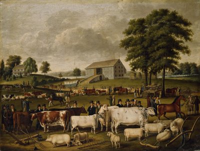En landsmässa i Pennsylvania, 1824 av John Archibald Woodside